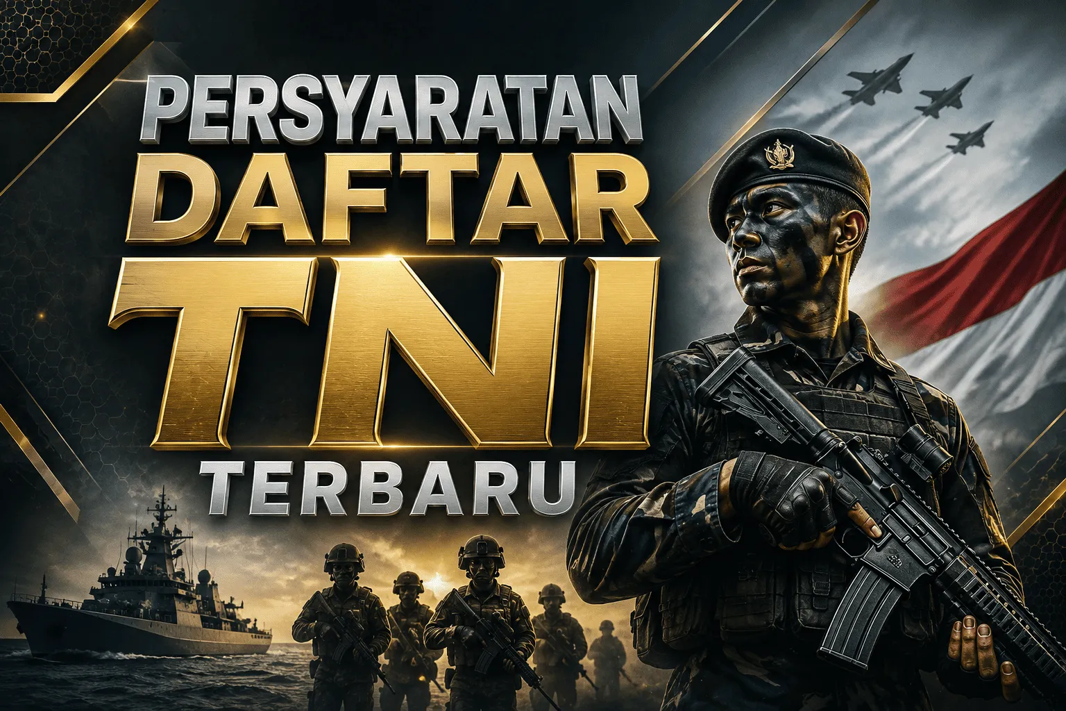 Persyaratan Mendaftar TNI
