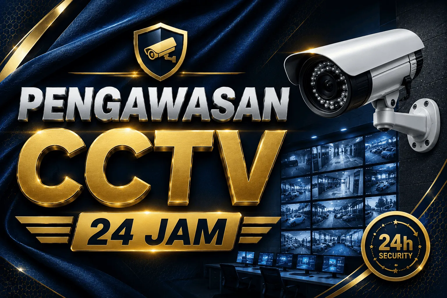 Pengawasan CCTV 24 Jam